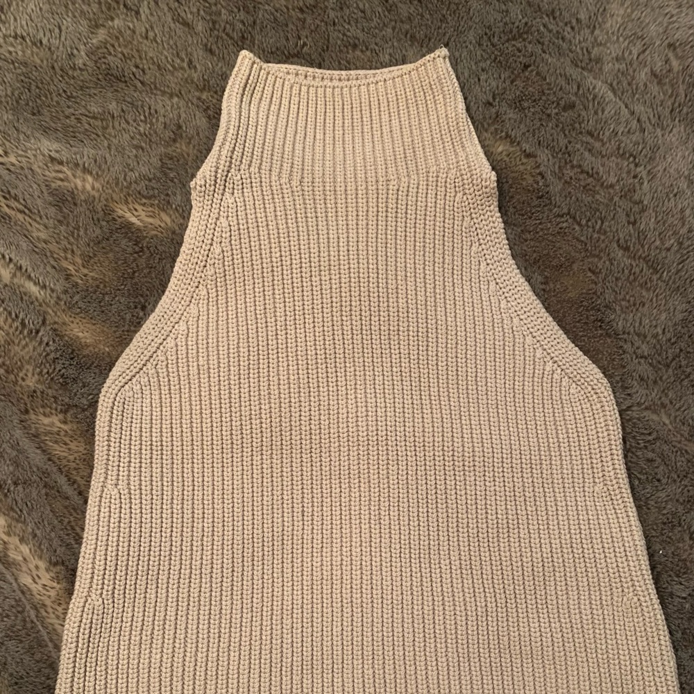Madewell Mock Neck Sleeveless Sweater XS